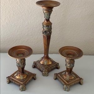 Candle holders (3)